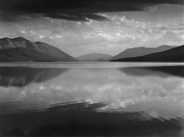 Ansel Adams, Lake MacDonald, Glacier National Park