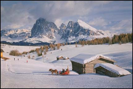 Cabin in Alps