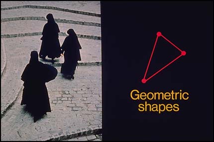 Triangle formed by 3 nuns